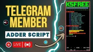 Telegram New Free Member Adder Script For 2025⚡/ Per Account Add 50/ No Account Ban | Live Proof 🔴