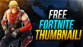 FREE FORTNITE THUMBNAIL PSD!! I Photoshop PSD