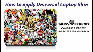 How to Apply a Laptop Skin: Step-by-Step Guide | Easy Steps Bubble Free | SkinsLegend
