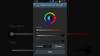 Tutorial Instal And Settings Tinted Status Bar After Install Exposed Installer For GT I8262 By Sepwi
