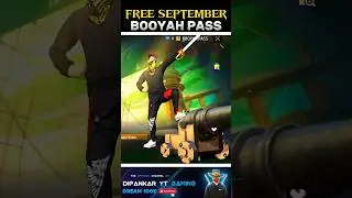 Free September Booyah Pass 🤯 #shorts #freefire #gaming #viral