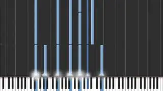 Goodbye My Lover - James Blunt (Easy Piano Tutorial) in Synthesia (100% speed)