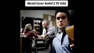 Metal Gear Solid 2 Substance TV Add Commercial #metalgearsolid #retrogaming #metalgear