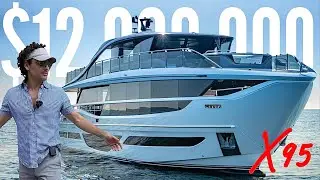 Onboard Miami’s Incomparable 2022 PRINCESS X95 | $11,9 Million Princess x95 Super yacht Tour