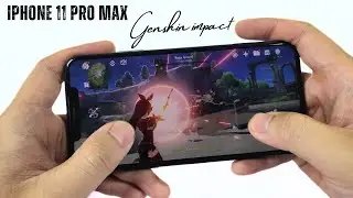 iPhone 11 Pro Max Genshin Impact Battery Drain test | Apple A13 Bionic