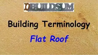 Building Terminology - Flat roof