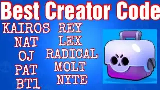 Best Creator Code in Brawl stars|Best creator code for box opening|Creator Code with highest luck