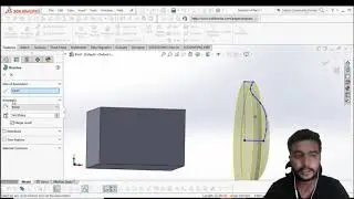 how to use Shell command in solidworks.
