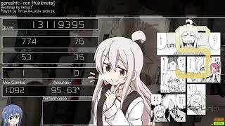 ron [fukkireta] - 95.63%