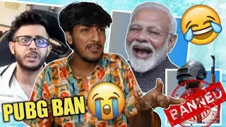 Pubg Mobile Banned in India | Youtubers & Streamers Reaction on Ban !!