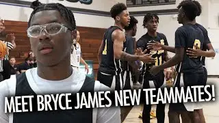 First Look at Bryce James NEW Campbell Hall Team & Former NBA Player Son Goes OFF!