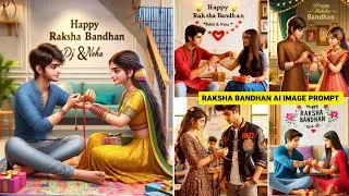 Raksha bandhan ai photo editing | Happy raksha bandhan photo editing | Ai photo editing