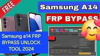 Samsung A14 Erase Frp One Click By UnlockTool Without TestPoint 2024 Samsung A14 frp bypass 2024💯💯❤️
