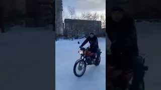 Открыл Мото-сезон в январе