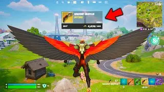 The NEW WINGSHOT GRAPPLER in Fortnite! (New Mythic)