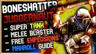 The TANKIEST Melee BLASTER!! - Boneshatter Juggernaut League Starter [3.22 POE]