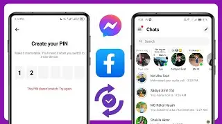 Как исправить забытый пин-код Messenger ||Как сбросить пин-код Messenger