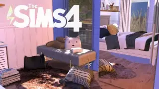 COZY TINY HOUSE 🌵| CC+ | STOP MOTION | THE SIMS 4