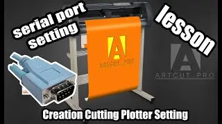 CREATION CUTTING PLOTTER SERIAL PORT ll SETTING ll
