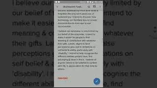 Google Docs for Android bug: Menu doesn't appear - just dims the screen