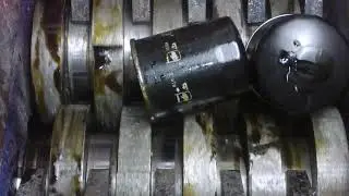 Amazing hypnotic shredding of oil filters