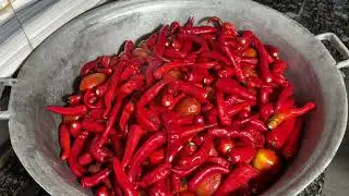 MAKE your own pepper mix for the perfect jollof rice| Pepper mix for quarter bag of rice.