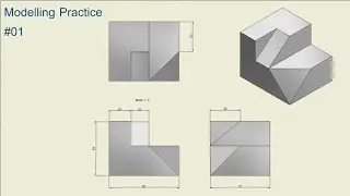 Autodesk inventor-Basic Modelling Practice#01