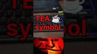 TEA ☕ symbol in Ms word short cut key #reels #gaming #computer #trending #youtubeshorts #viral