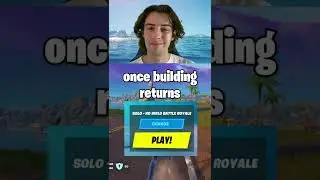 The NO BUILD mode in Fortnite is becoming PERMANENT 👀