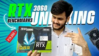 ZOTAC GeForce RTX 3060 Unboxing , Quick Benchmarks Best Graphics Card Under ₹1X,X50 Ultimate Card 🔥