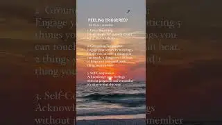 Feeling Triggered? 3 Things to Do