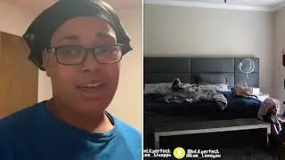 Jazz and Tae clown robbery prank on girlfriend (reaction video)