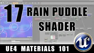 Rain Puddle Shader - UE4 Materials 101 - Episode 17