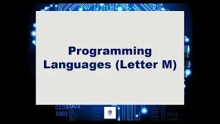 Programming Languages (Letter M)