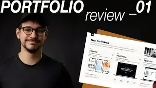 I review your freelance portfolio _ #01
