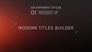 Titles Builder | After Effects Template