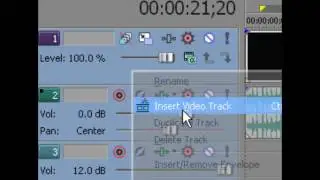 How to add text over a videoclip in Sony Vegas Pro 9