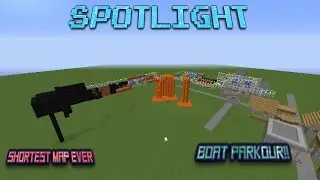 Minecraft: SHORTEST MAP EVER (Boat Parkour)
