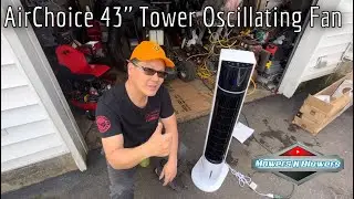 Air Choice Oscillating Evaporative Cooler 43” Quiet Ice Water Air Conditioner Fan w/Remote Control
