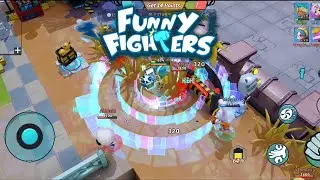 Funny Fighters: Battle Royale - Gameplay (Android)