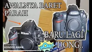 REPAINT KAMERA NIKON D3 | AUTO BARU LAGI