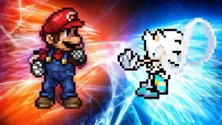 Mario Smash VS Sonic Frontiers in Jump Force Mugen