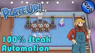 PlateUp! I Steaks - 100% Automated - NO BURNING! I Halloween Update I Tutorial