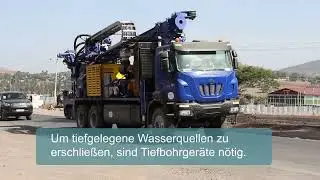 Mobiles Tiefbohrgerät - Wasserversorgung in Äthiopien