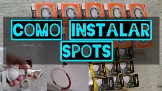 Como Instalar Spots #electricidad #hazlotumismo