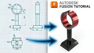 Fusion 360 From Zero | Beginner Step-by-Step Modeling Tutorial #21