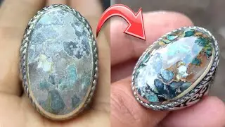 CARANYA SANGAT MUDAH // CARA MENGKILAPKAN BATU AKIK