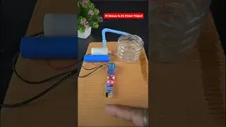 IR Sensor Water Pump Controller: Auto On/Off Project 