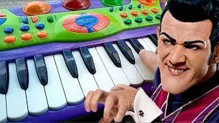 We Are Number One but it's played on a little piano for kids