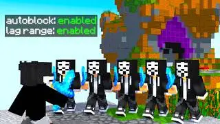 INSANE BEDWARS 5V4 AGAINST CHEATERS